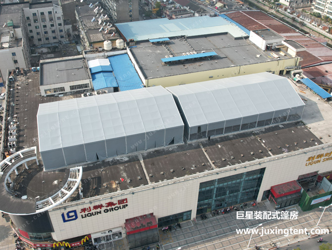揚(yáng)州樓頂體育篷房 籃球、羽毛球篷房場(chǎng)館